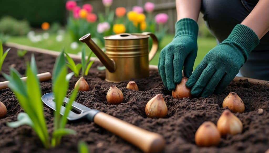 Comment planter des bulbes de tulipes ?