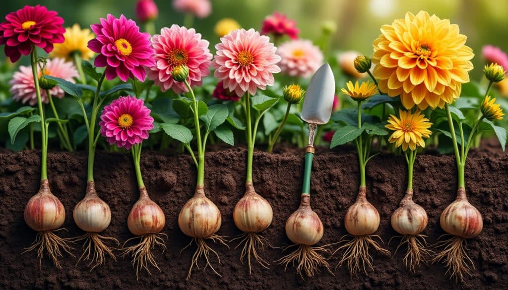Peut on laisser les bulbes de dahlias en terre : coût et durée