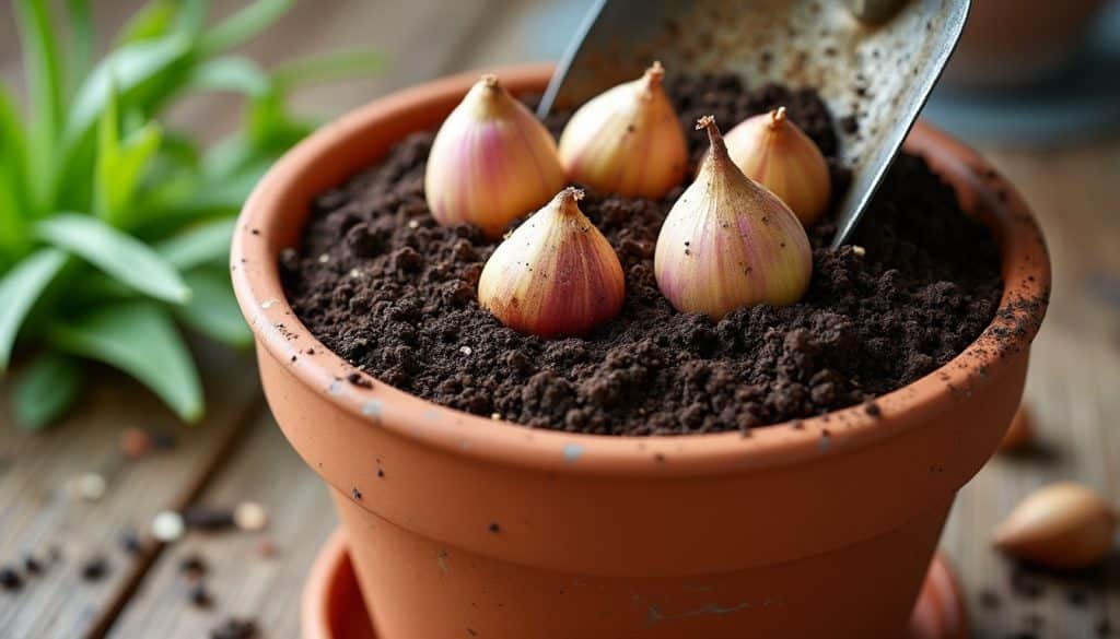 Planter des bulbes en pot : le drainage avant tout