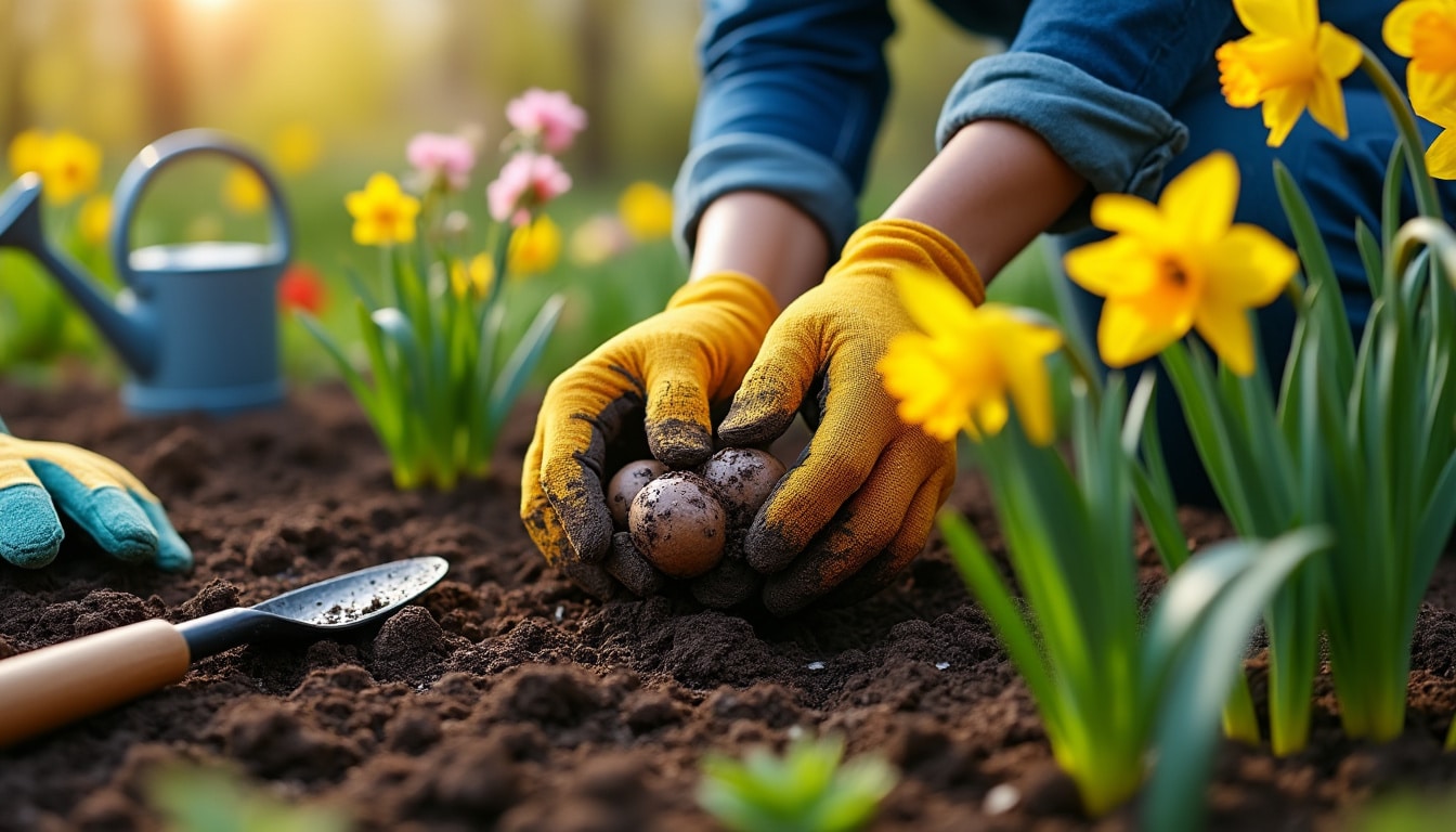 Quand planter des bulbes de jonquilles : à prévoir avant