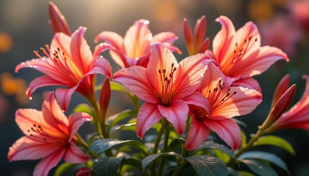 Nérines : la floraison d&rsquo;arrière-saison