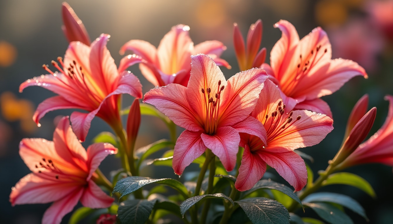 Nérines : la floraison d&rsquo;arrière-saison
