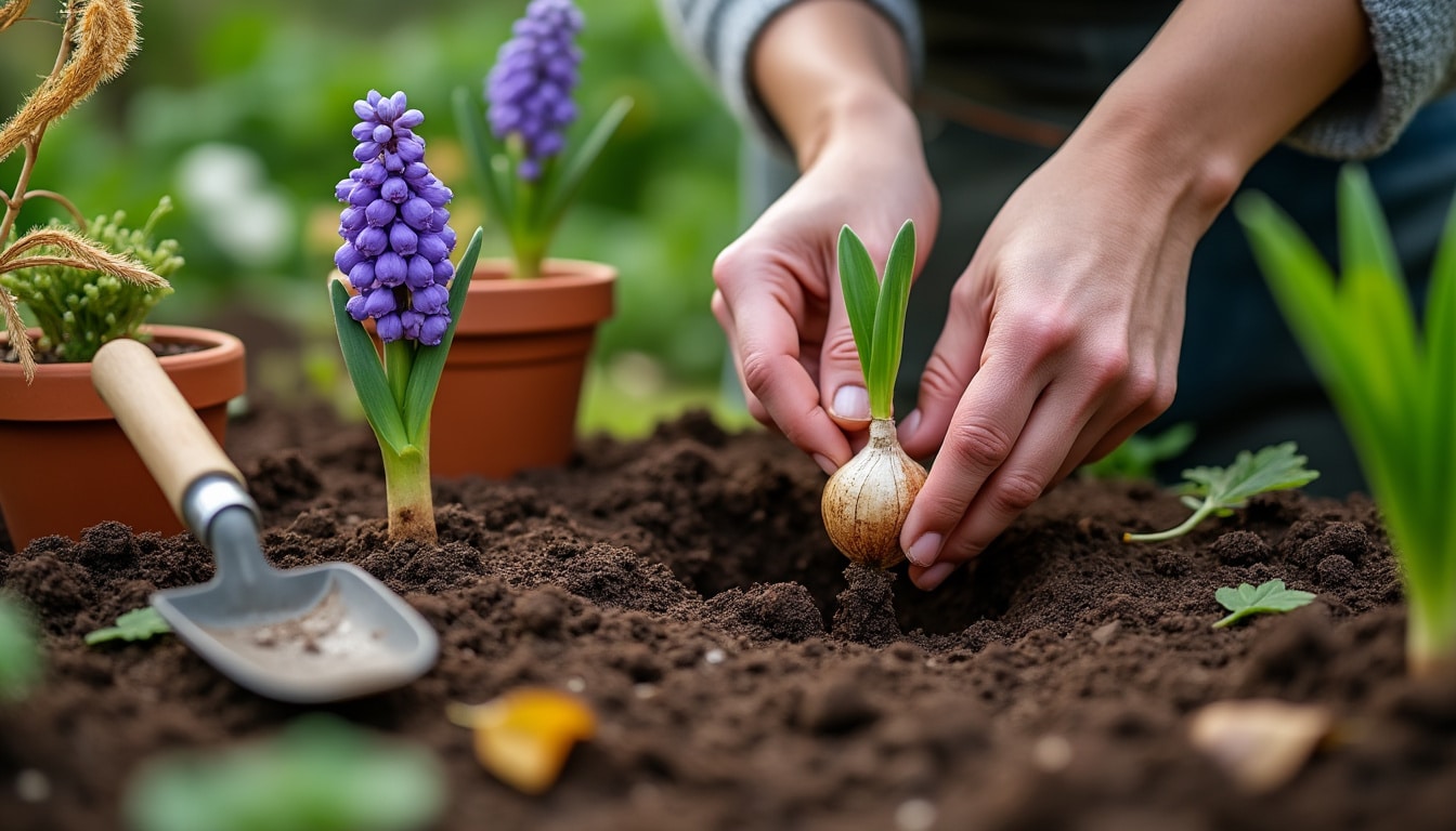 Replanter une jacinthe après sa floraison : quand et comment